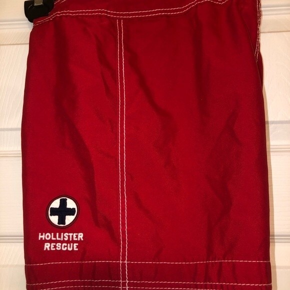 Hollister Size Small Rescue Swim Trunks - Picture 4 of 6